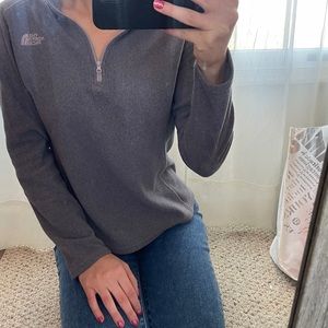 North Face Fleece Quarter Zip